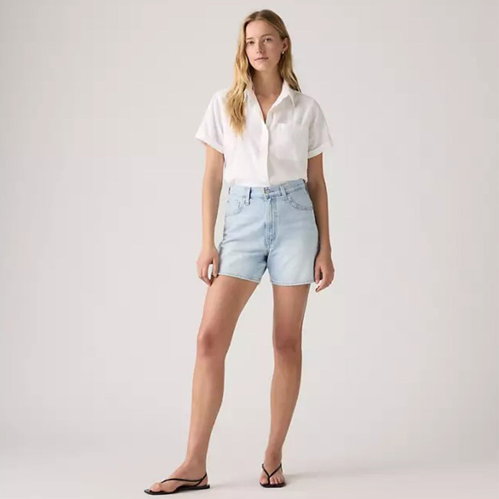 Cinch Mid Thigh Short - Abraided Art