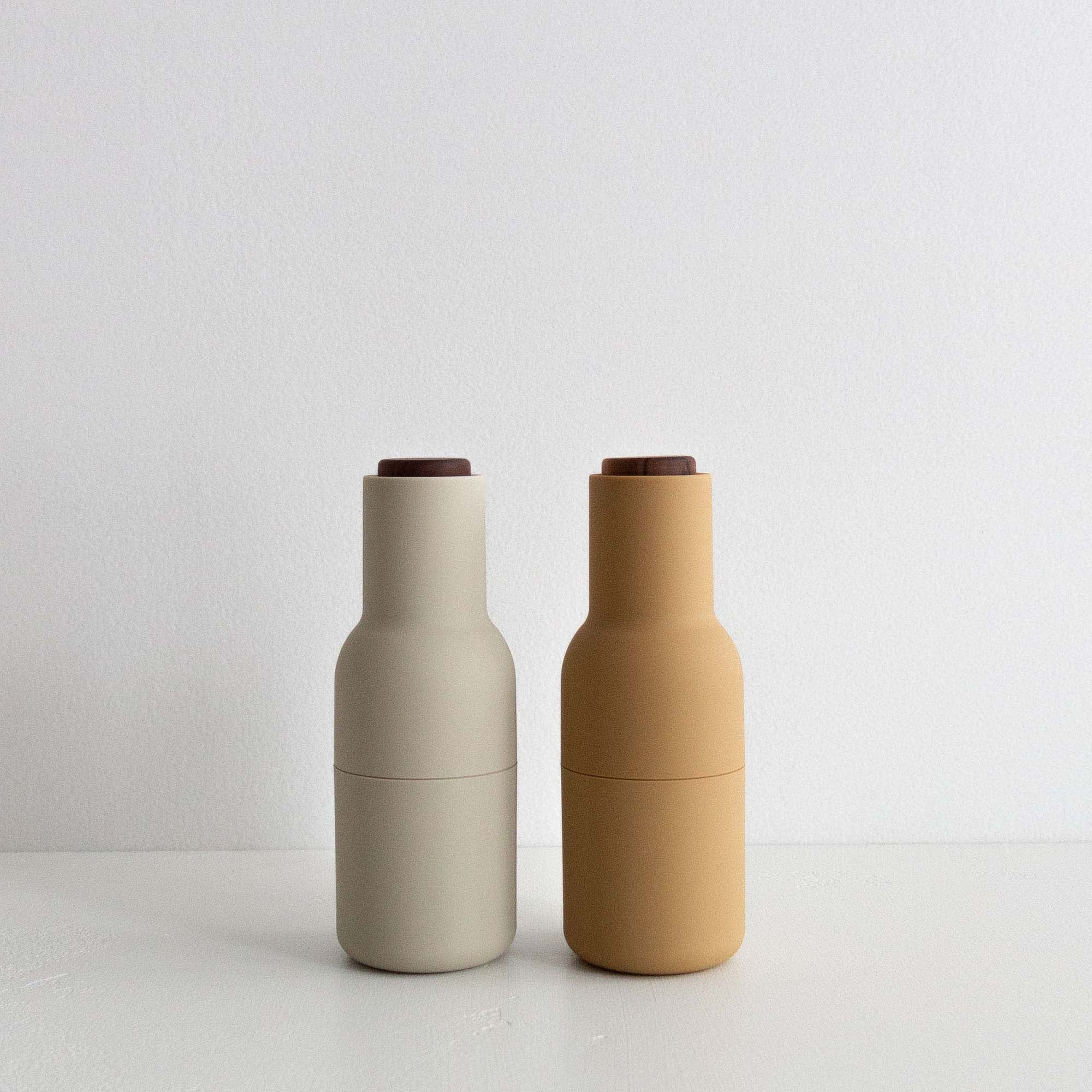 AUDO Salt & Pepper Grinders  (Walnut Lid)