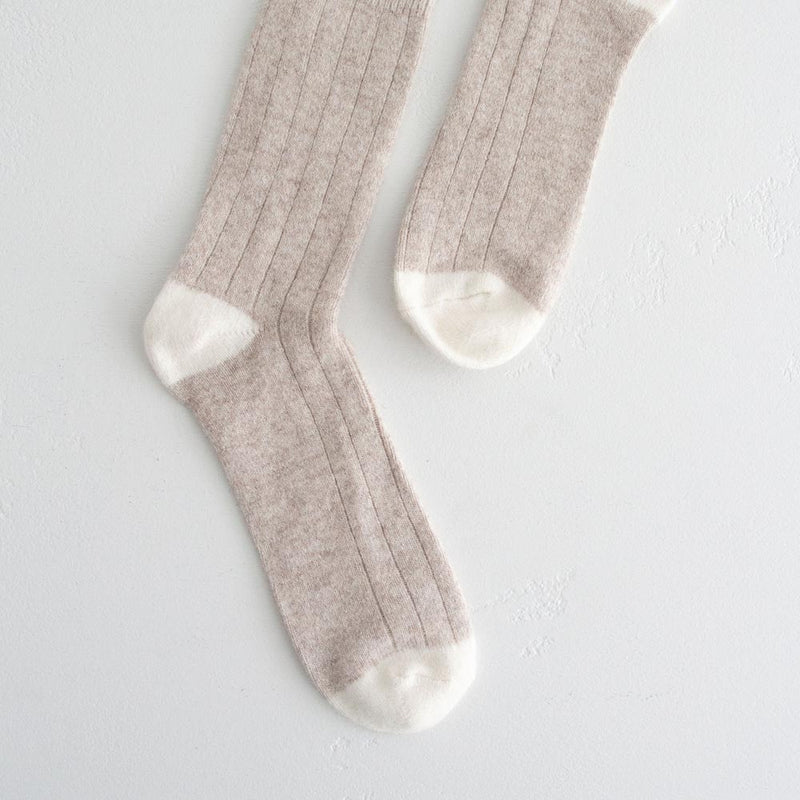 Cashmere Classic Socks - Fawn