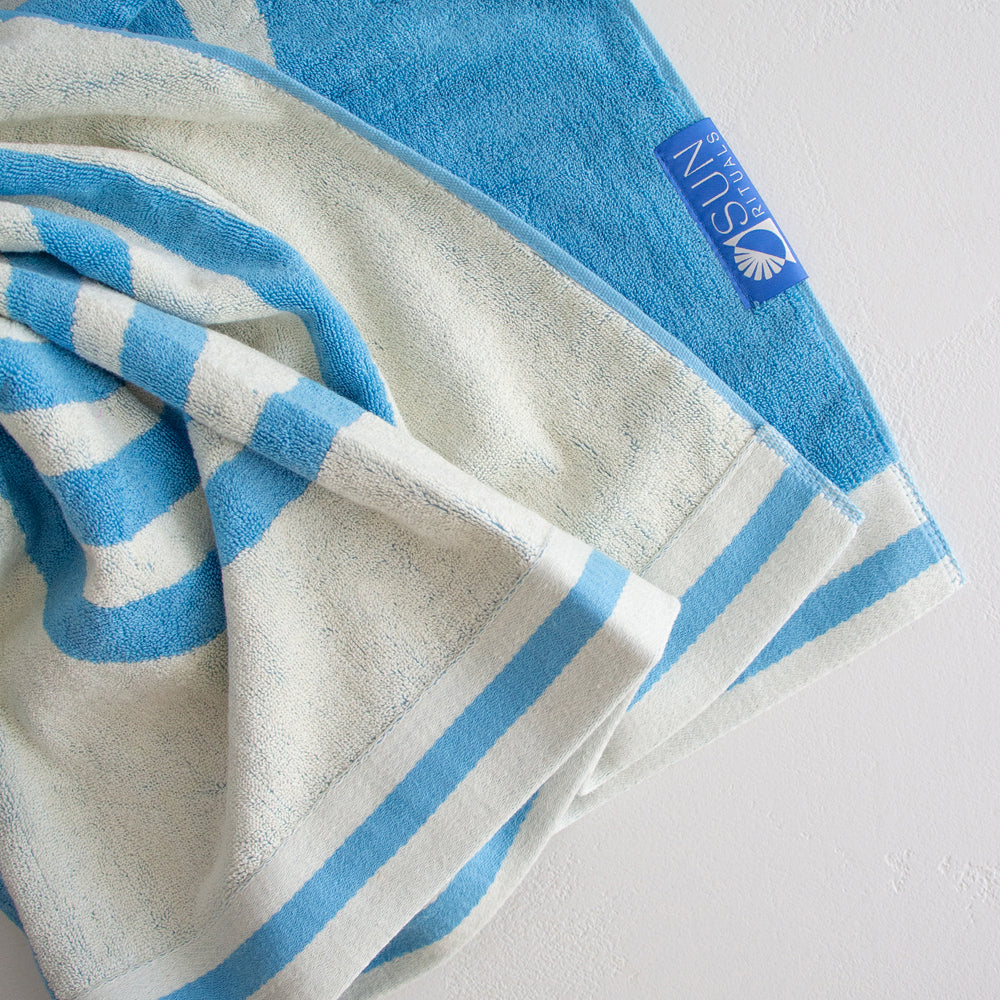 Sardinia Double Towel - Blue