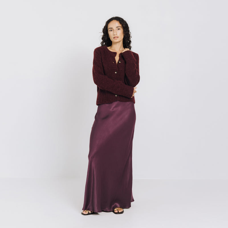 Penny Cardigan - Grenache