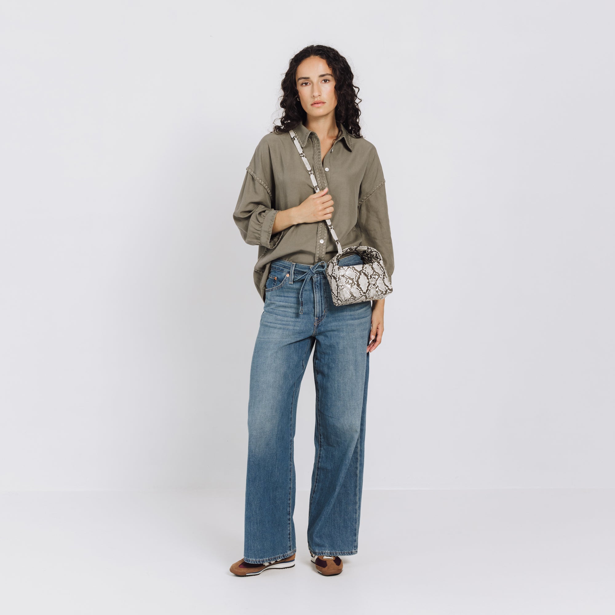 Georgia Blouse - Khaki