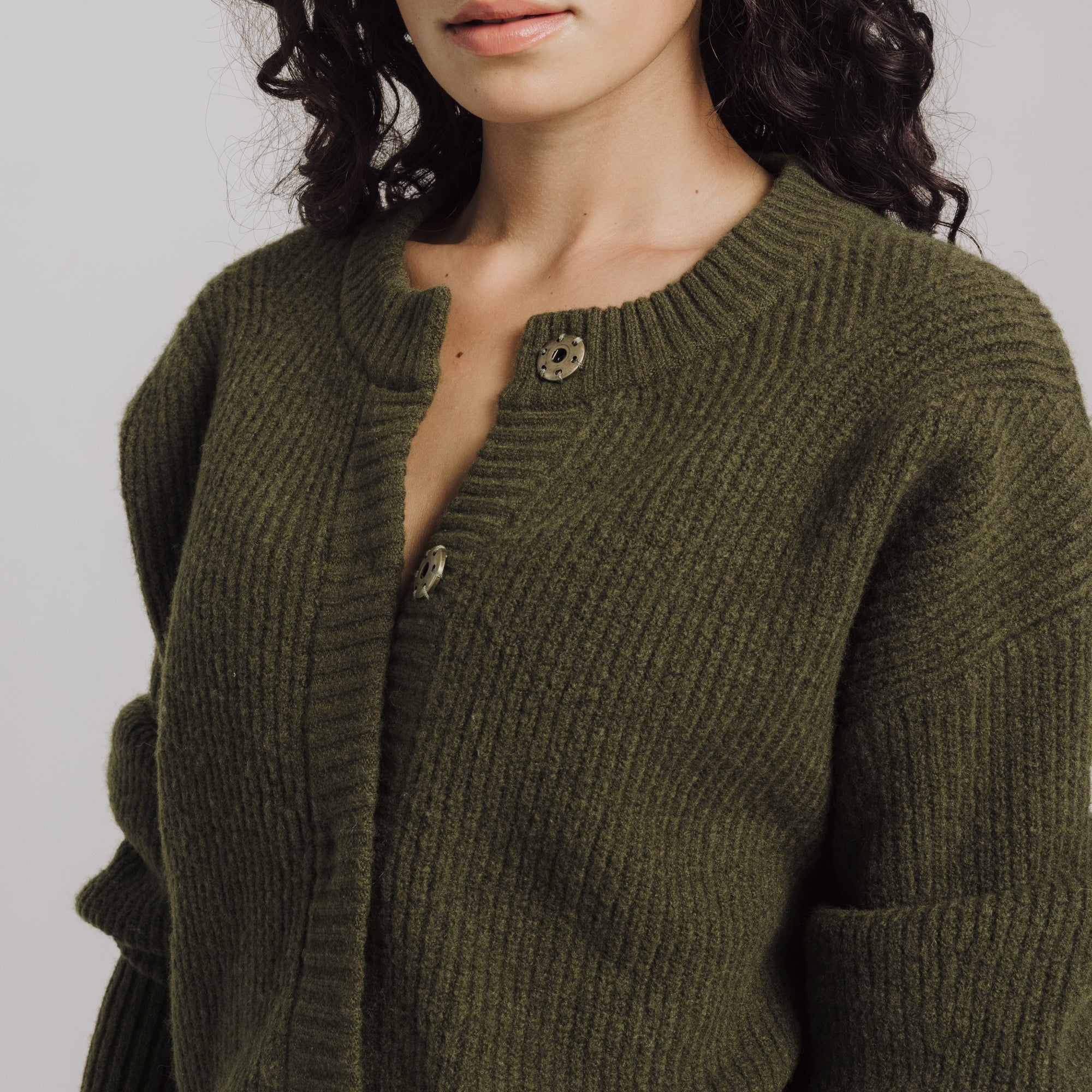 Anna Cardigan - Olive