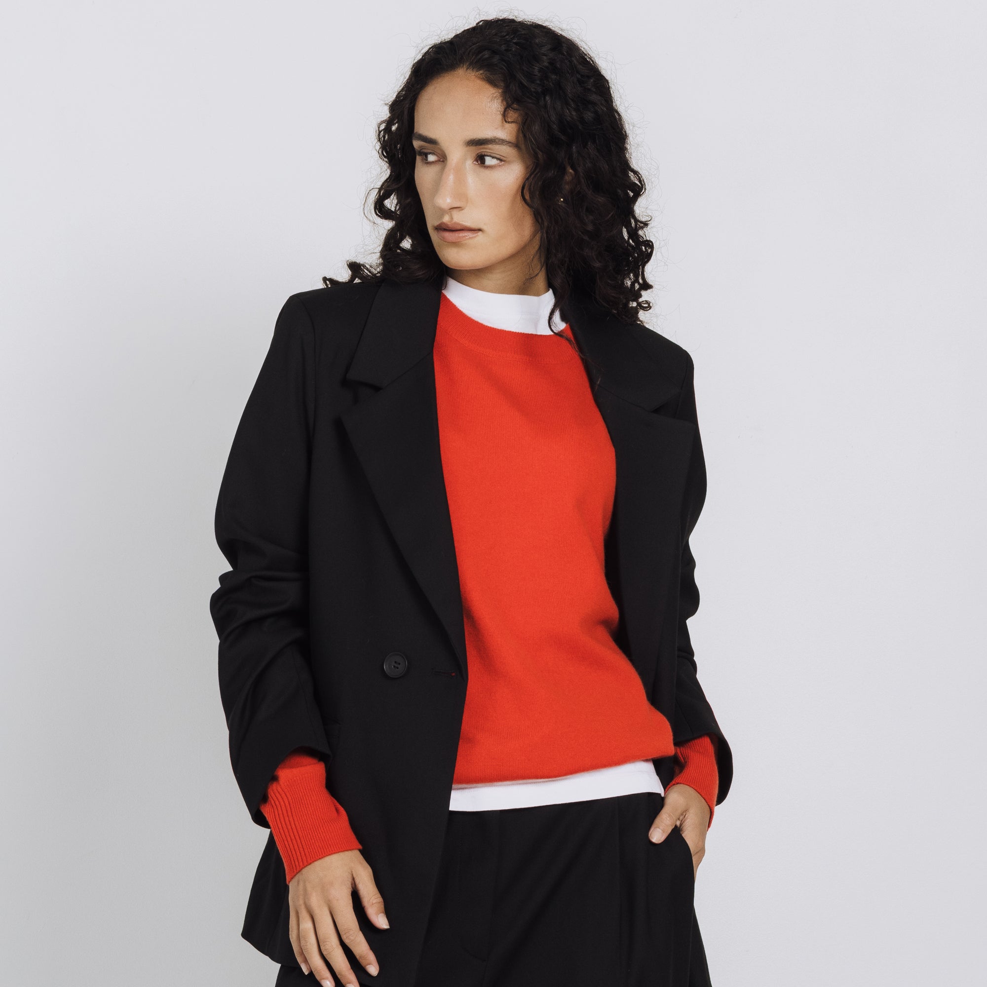 Jamie Tailored Blazer - Black