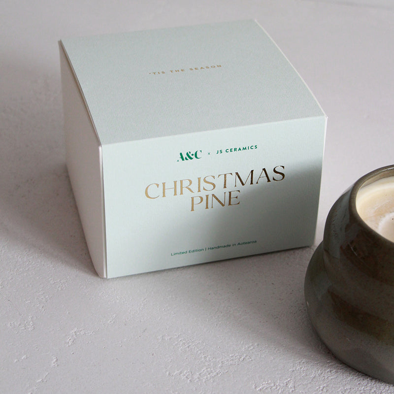 A&C Christmas Pine Candle