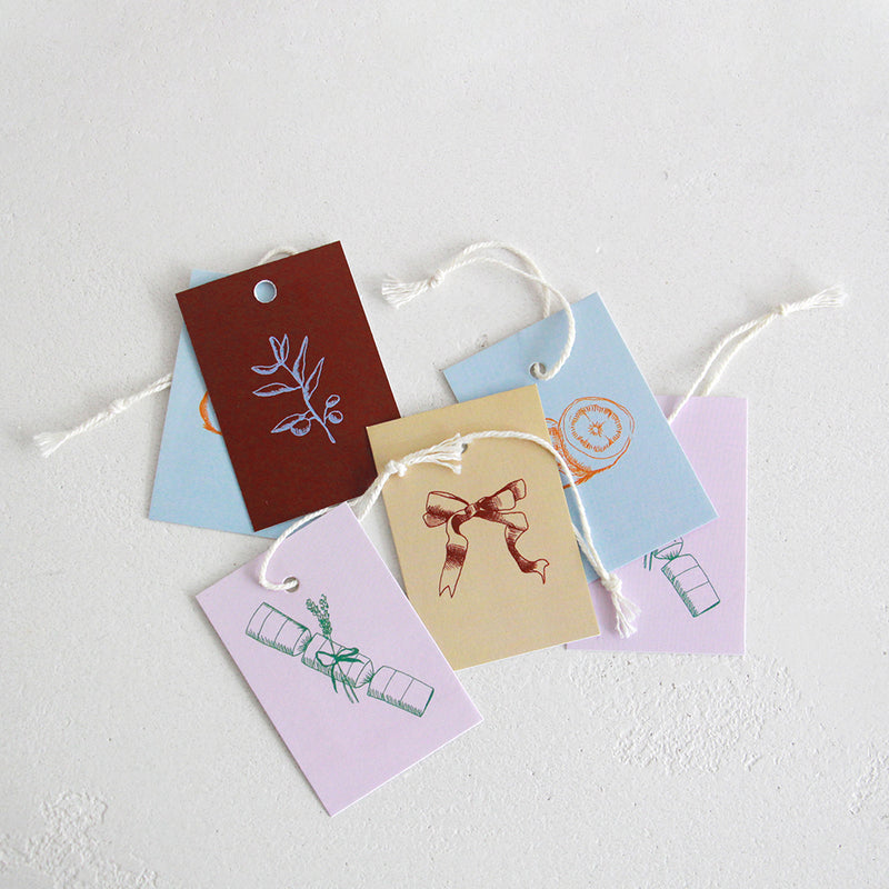 Christmas Gift Tags - Mixed Set of 8
