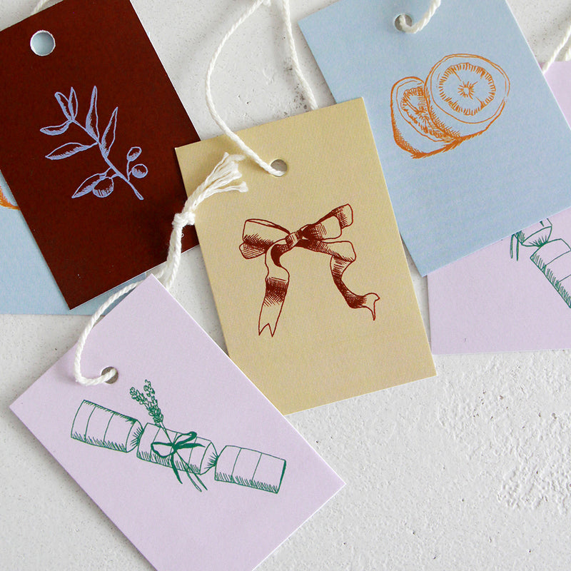 Christmas Gift Tags - Mixed Set of 8