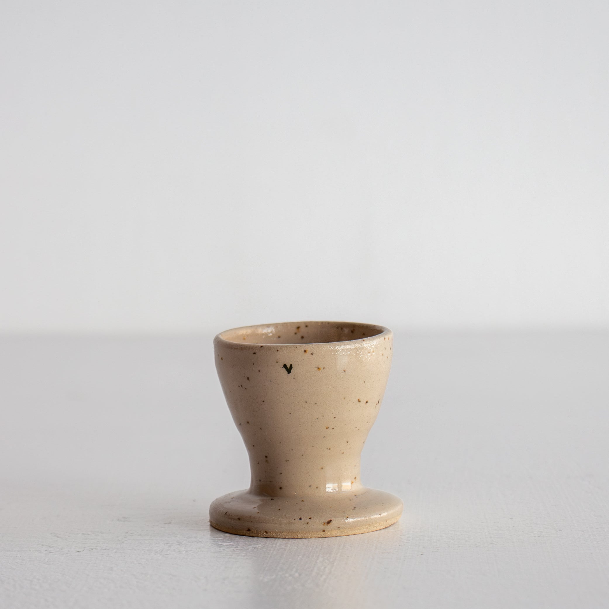 Agathe Ceramics Egg Cup - White Speckle