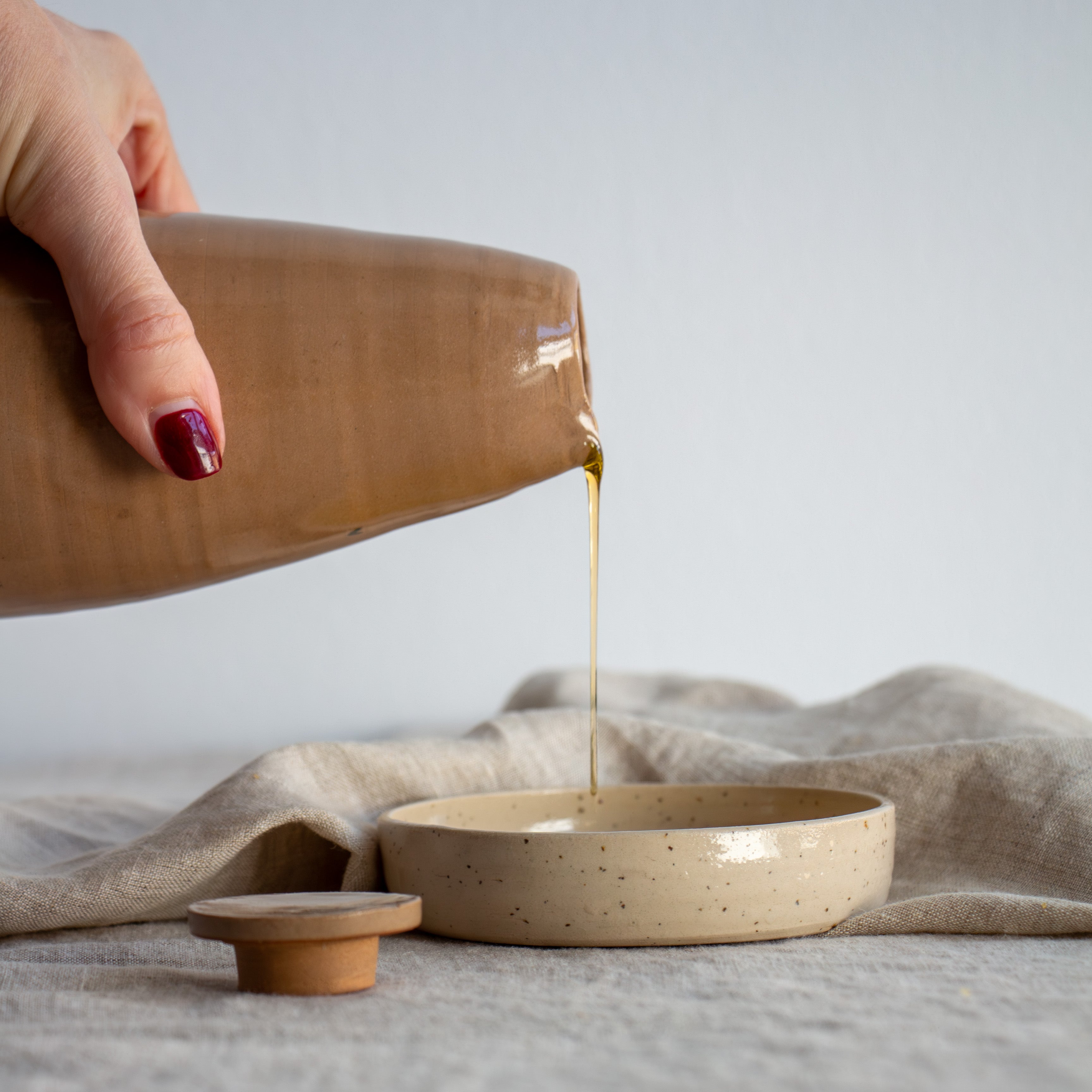 Agathe Ceramics Oil Pourer/Vase