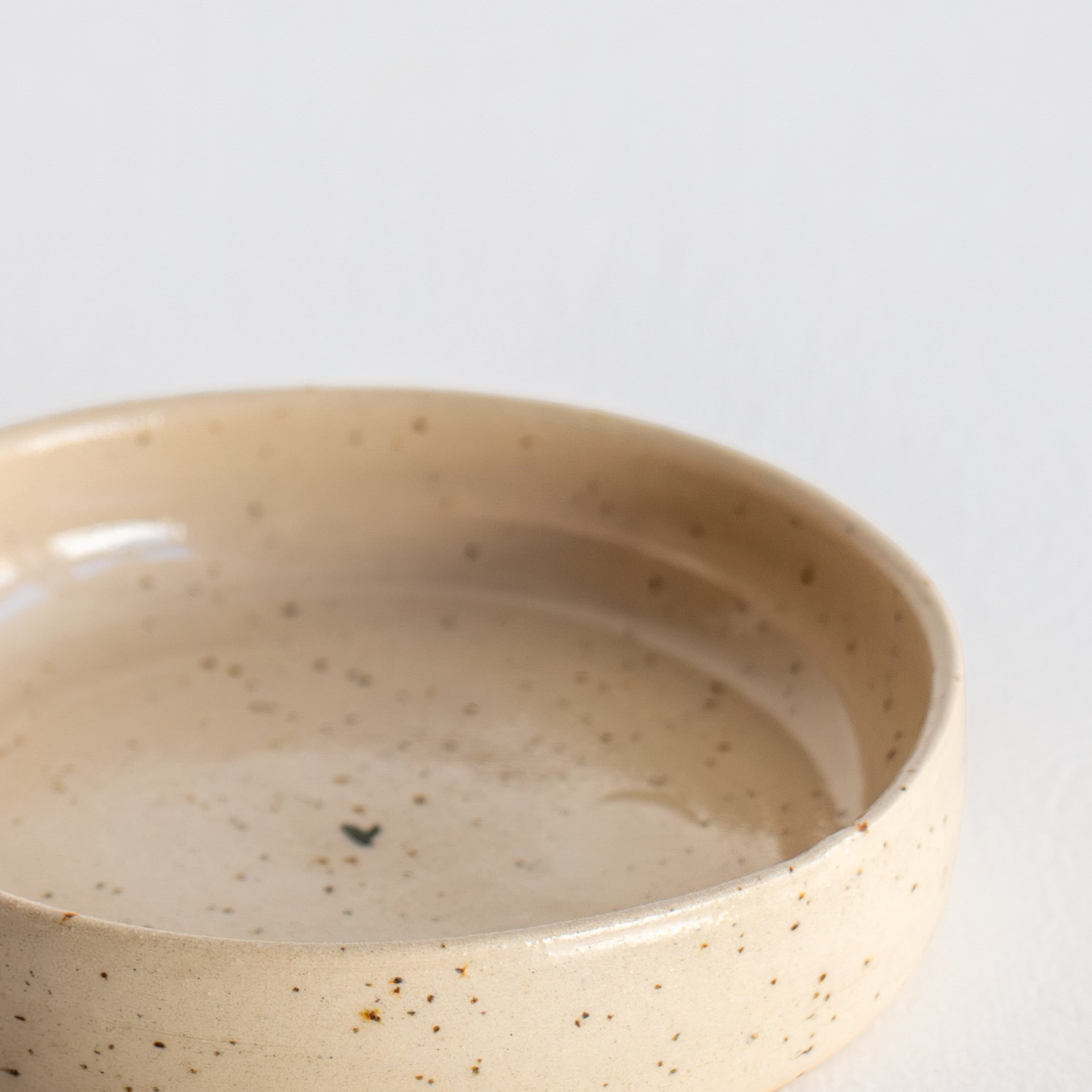 Agathe Ceramics Tapa Dish - White Speckle