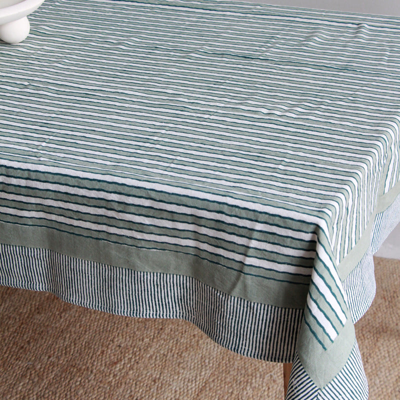 Algarve Table Cloth - Aloe