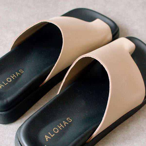 Alohas Toe Ring Sandal - Stone