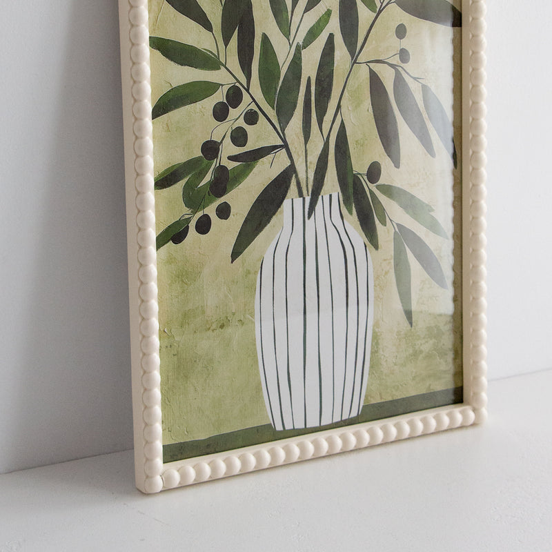 Olive Vase Framed Art