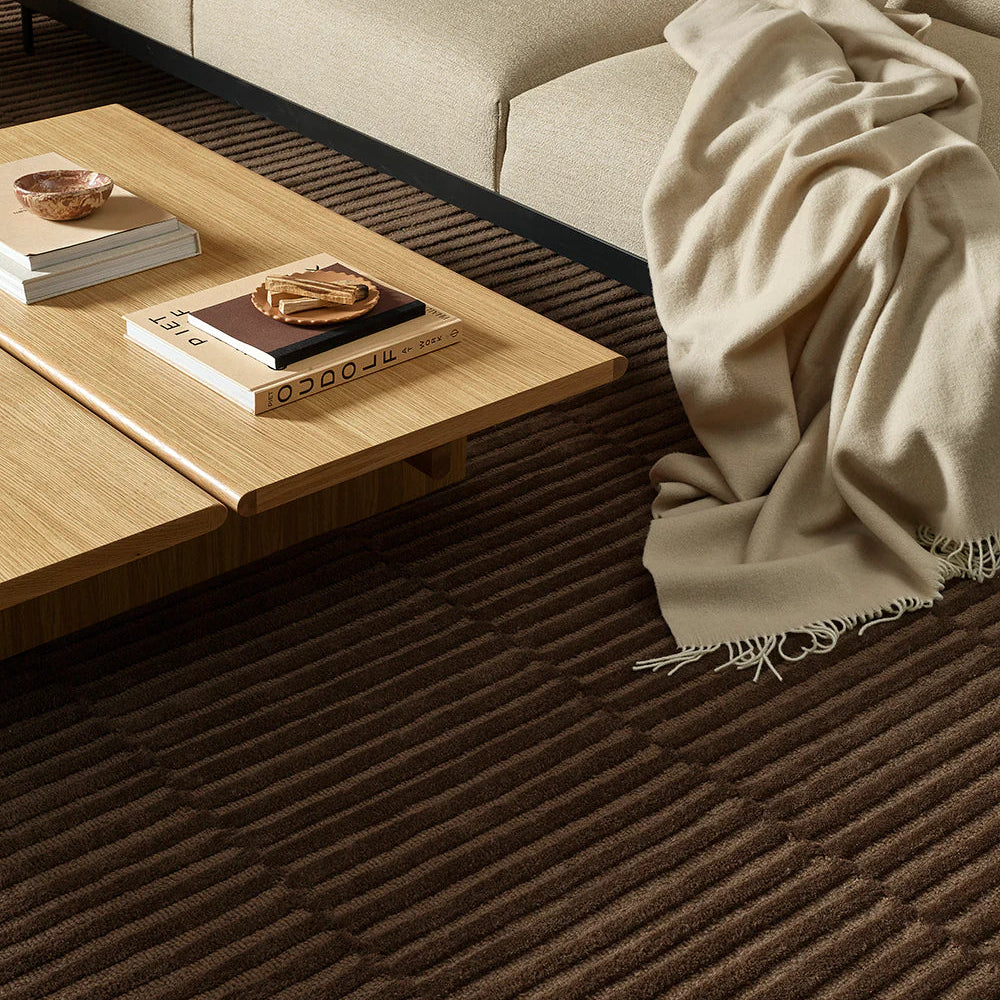Anni Floor Rug - Chocolate
