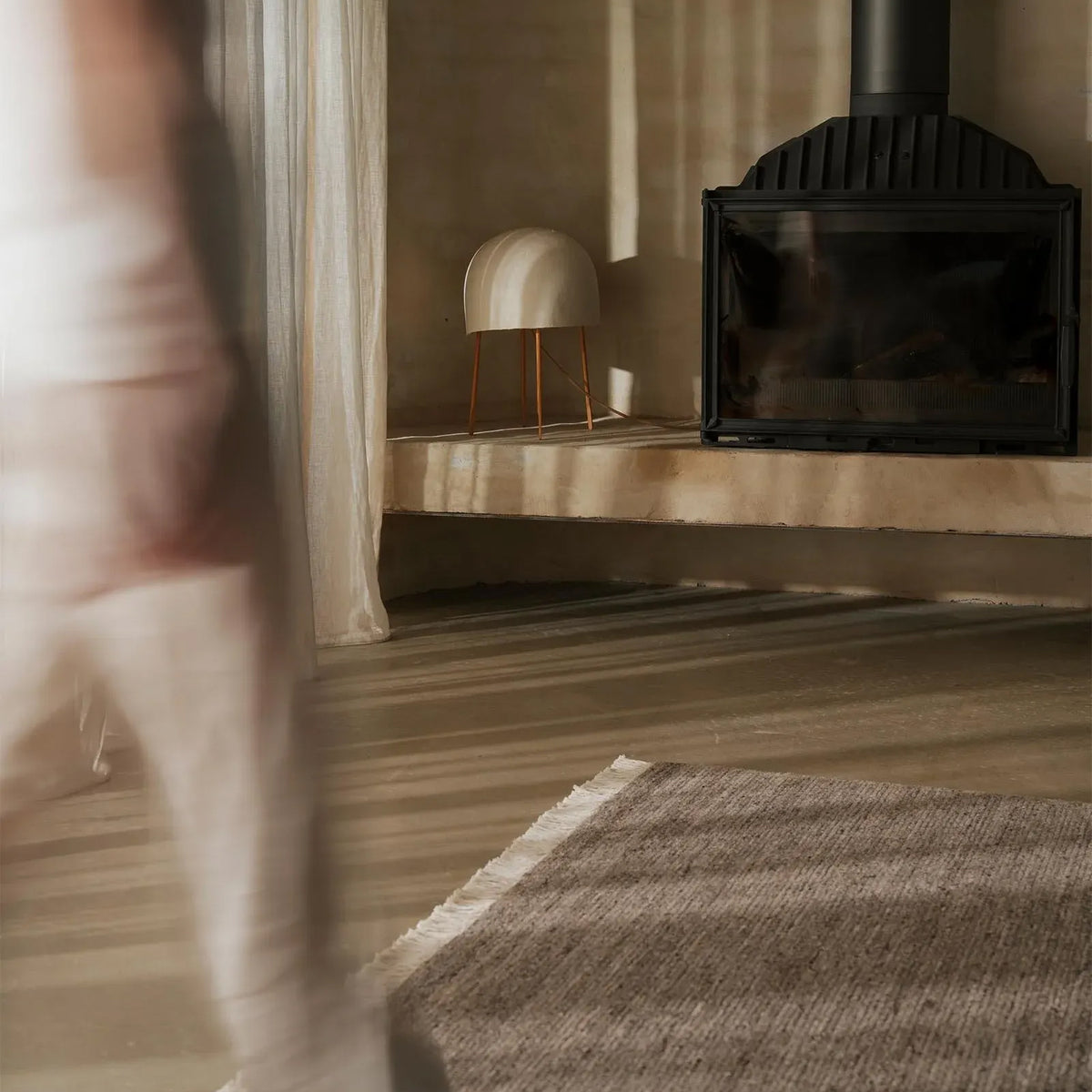Anton Floor Rug - Ash