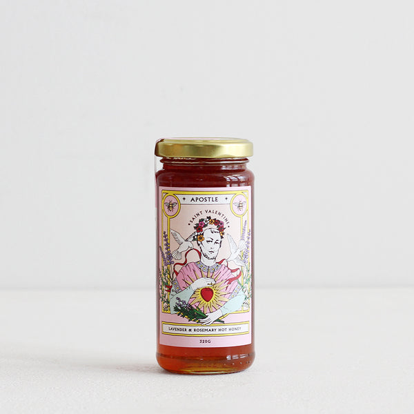 Saint Valentine - Lavender & Rosemary Hot Honey