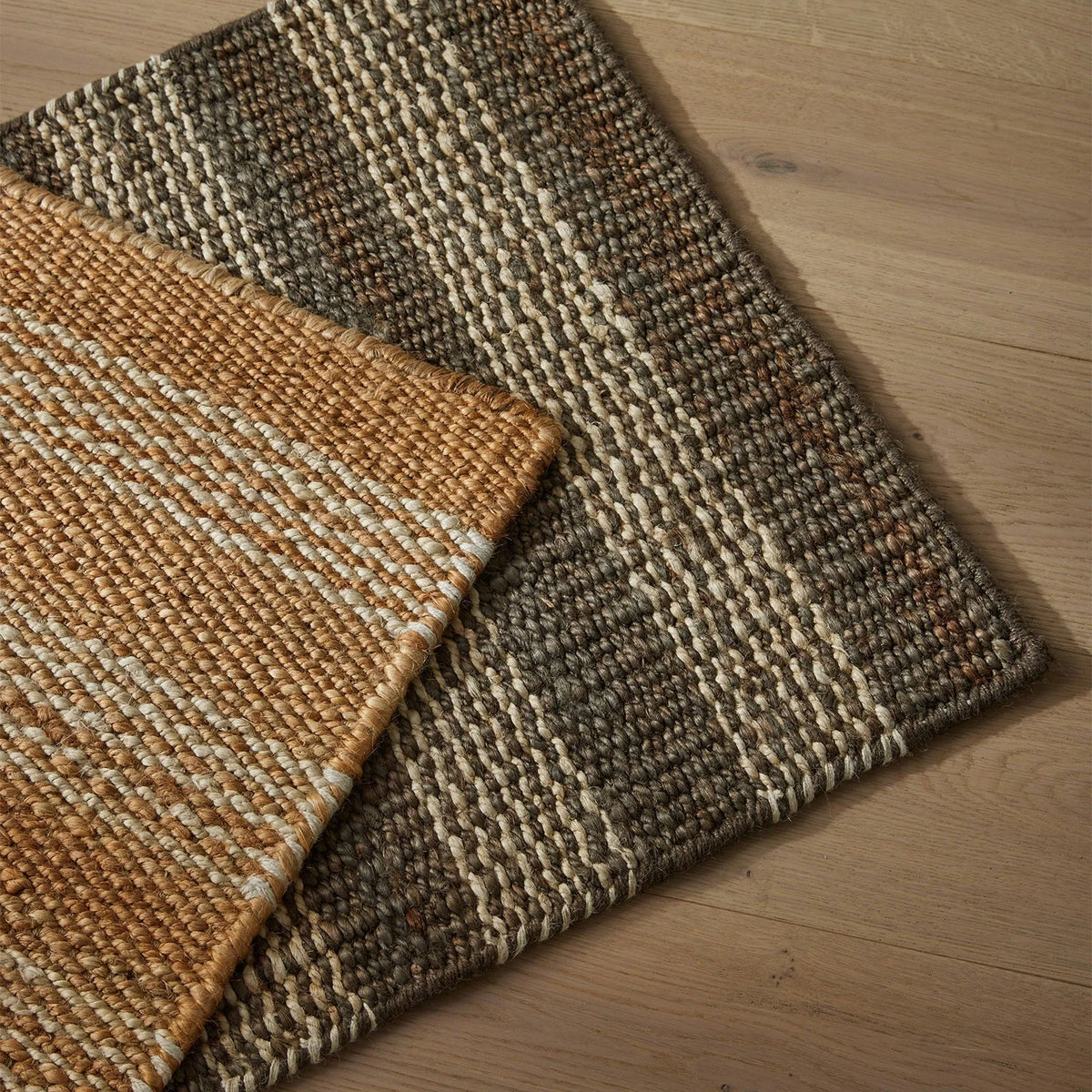 Arden Entrance Mat - Coal Stripe