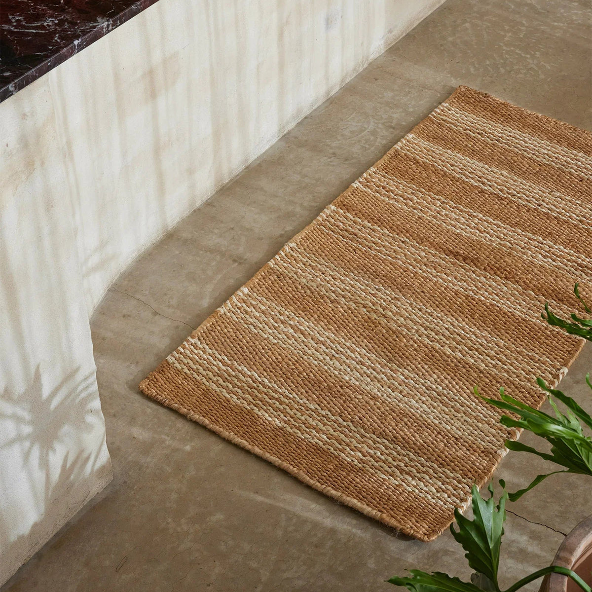 Arden Entrance Mat - Natural Stripe