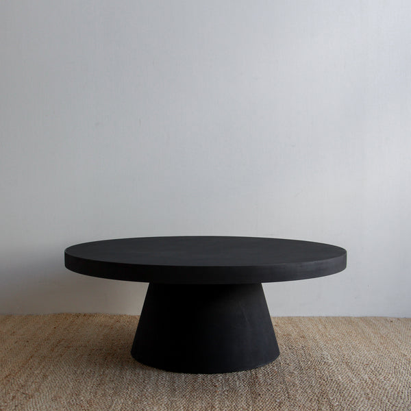 Arlo Concrete Coffee Table - Black
