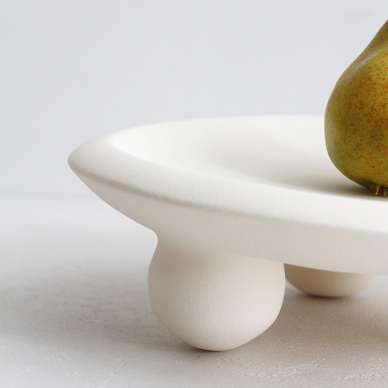 Athena Pedestal Tray - Natural
