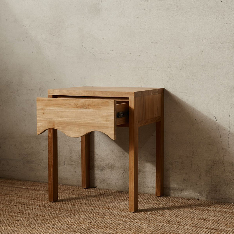 Audrey Bedside Table  - Natural