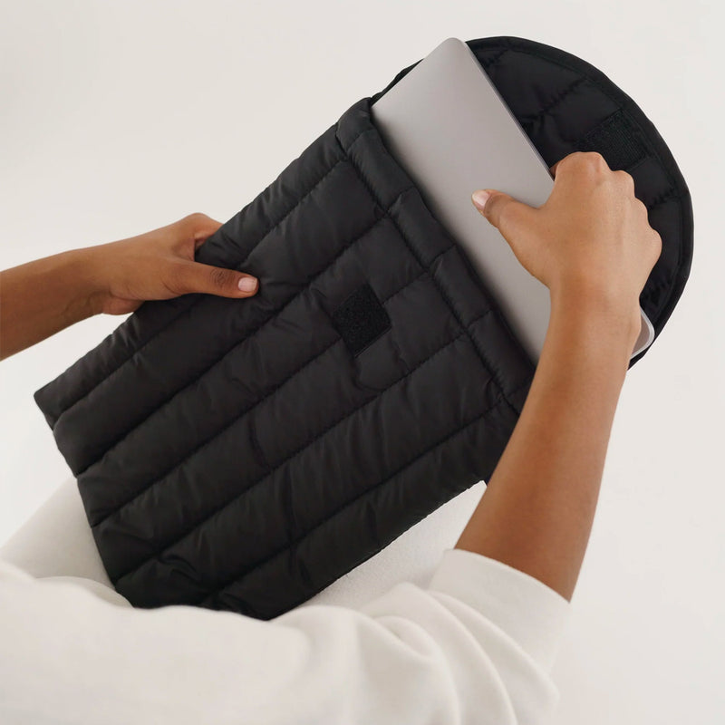 Puffy Laptop Sleeve - Black