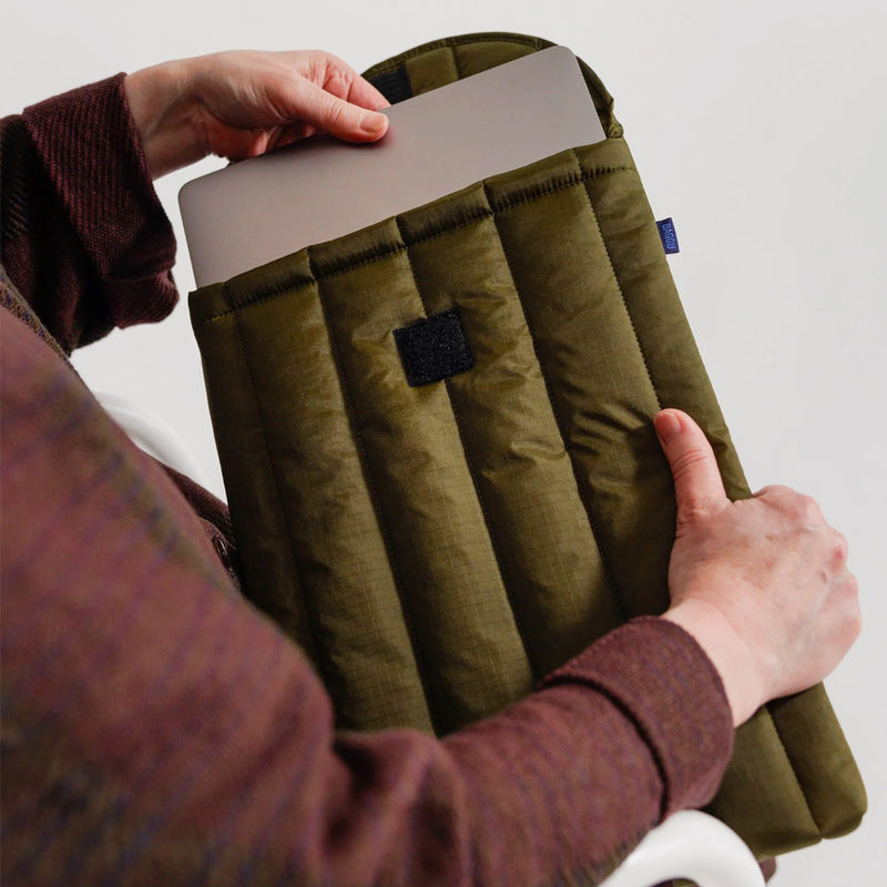 Puffy Laptop Sleeve - Tamarind