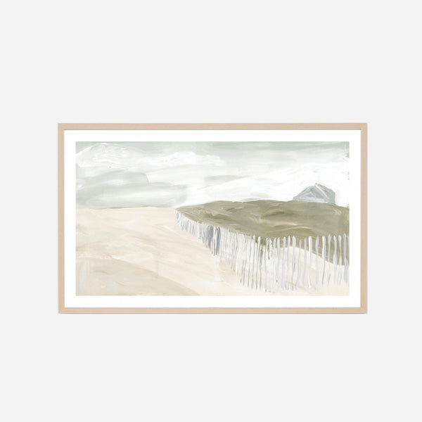 Beachscape Framed Print