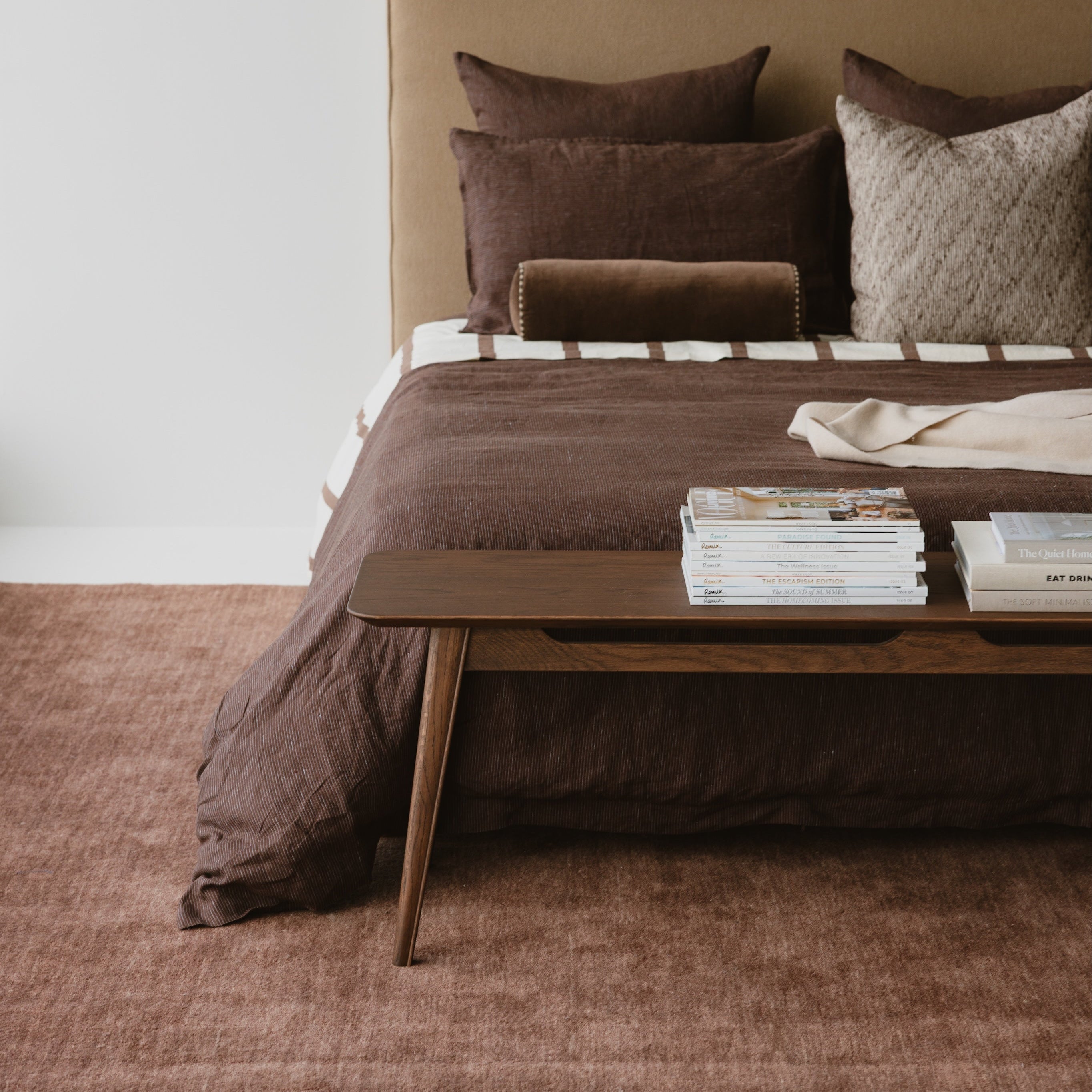 Sandringham Floor Rug - Oxblood