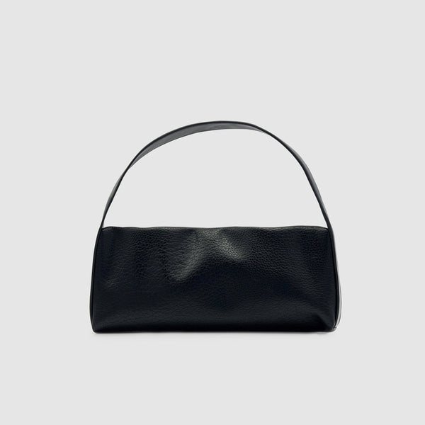 Harlow Slouch Baguette Bag - Black Nappa