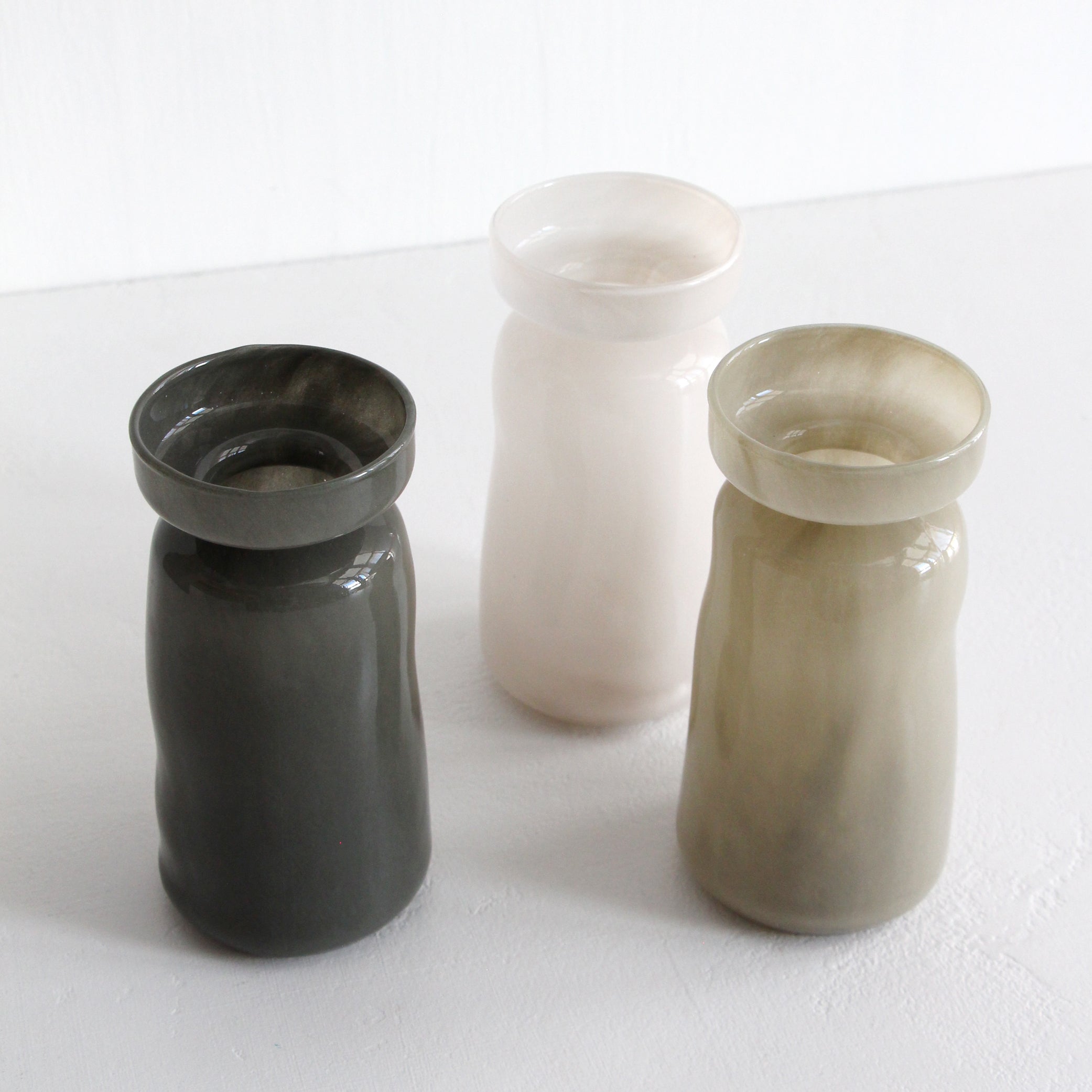 Broste Vase Solai - Dark Green