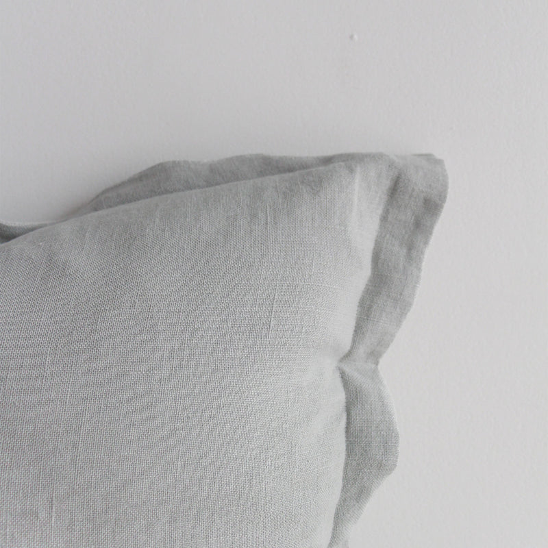 Burano Linen Cushion - Mist