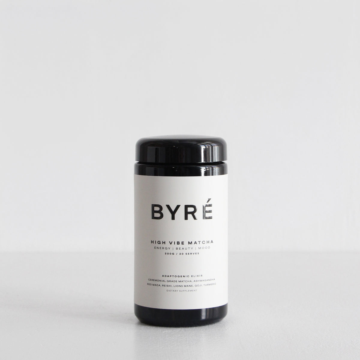 BYRE High Vibe Matcha 200g Jar