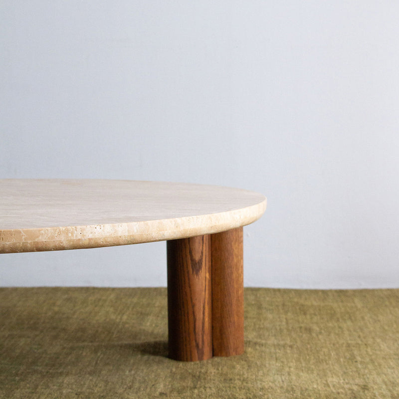 Cain Travertine Coffee Table
