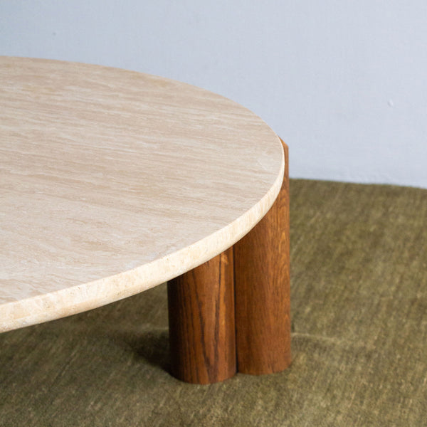 Cain Travertine Coffee Table