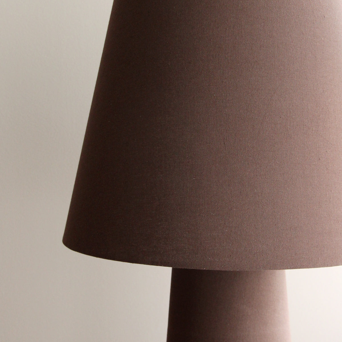 Carrington Linen Floor Lamp - Brown