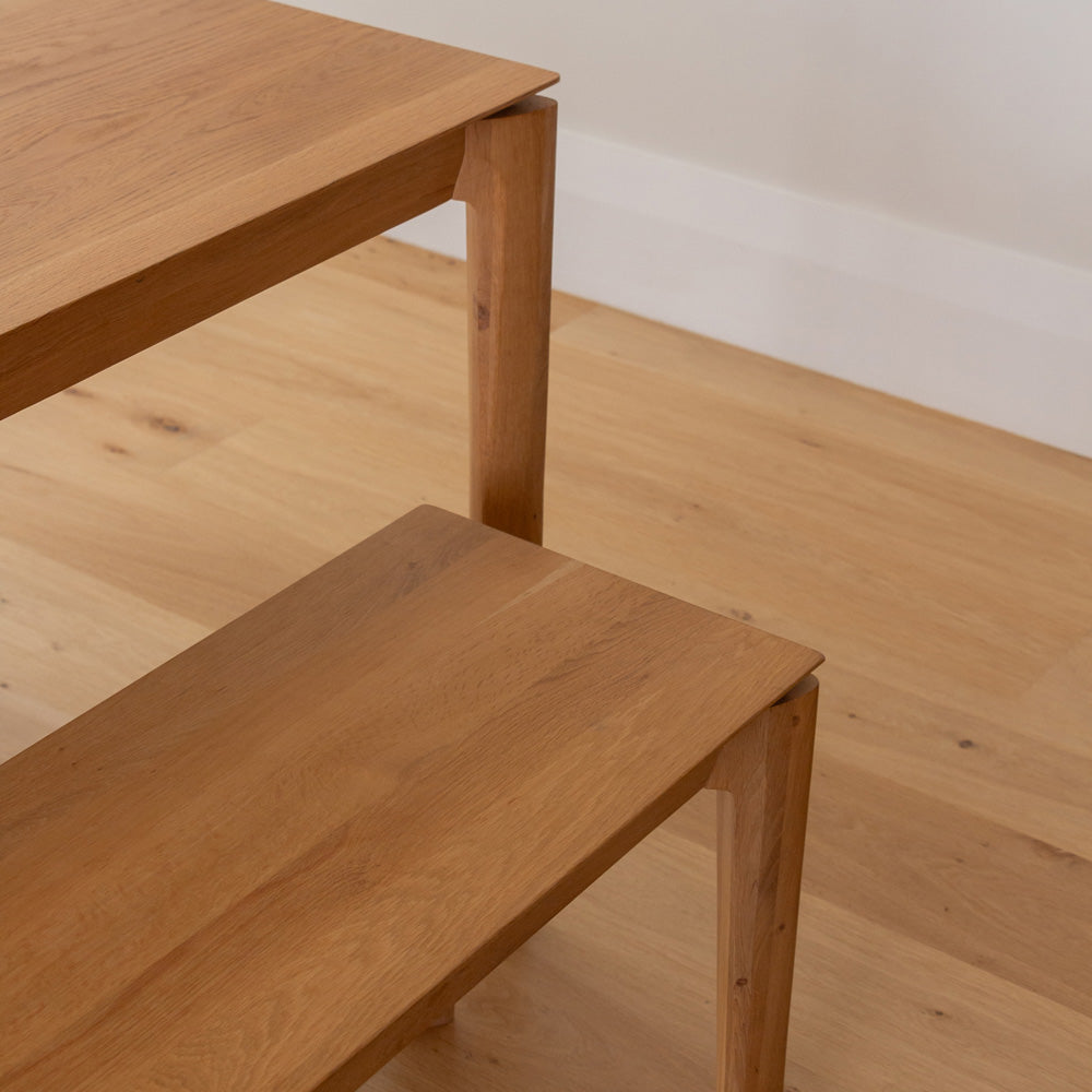 Chase Solid Oak Bench Seat