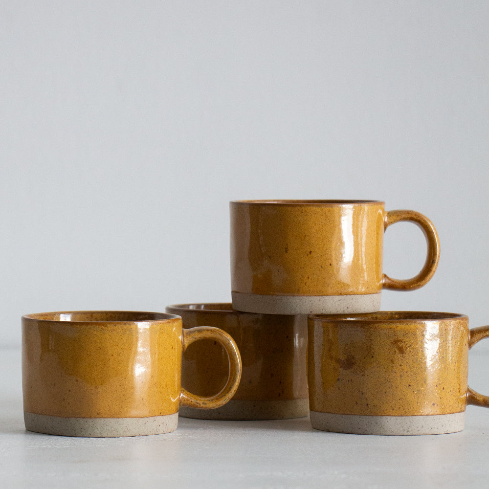 Citrine Mug - Set of Four