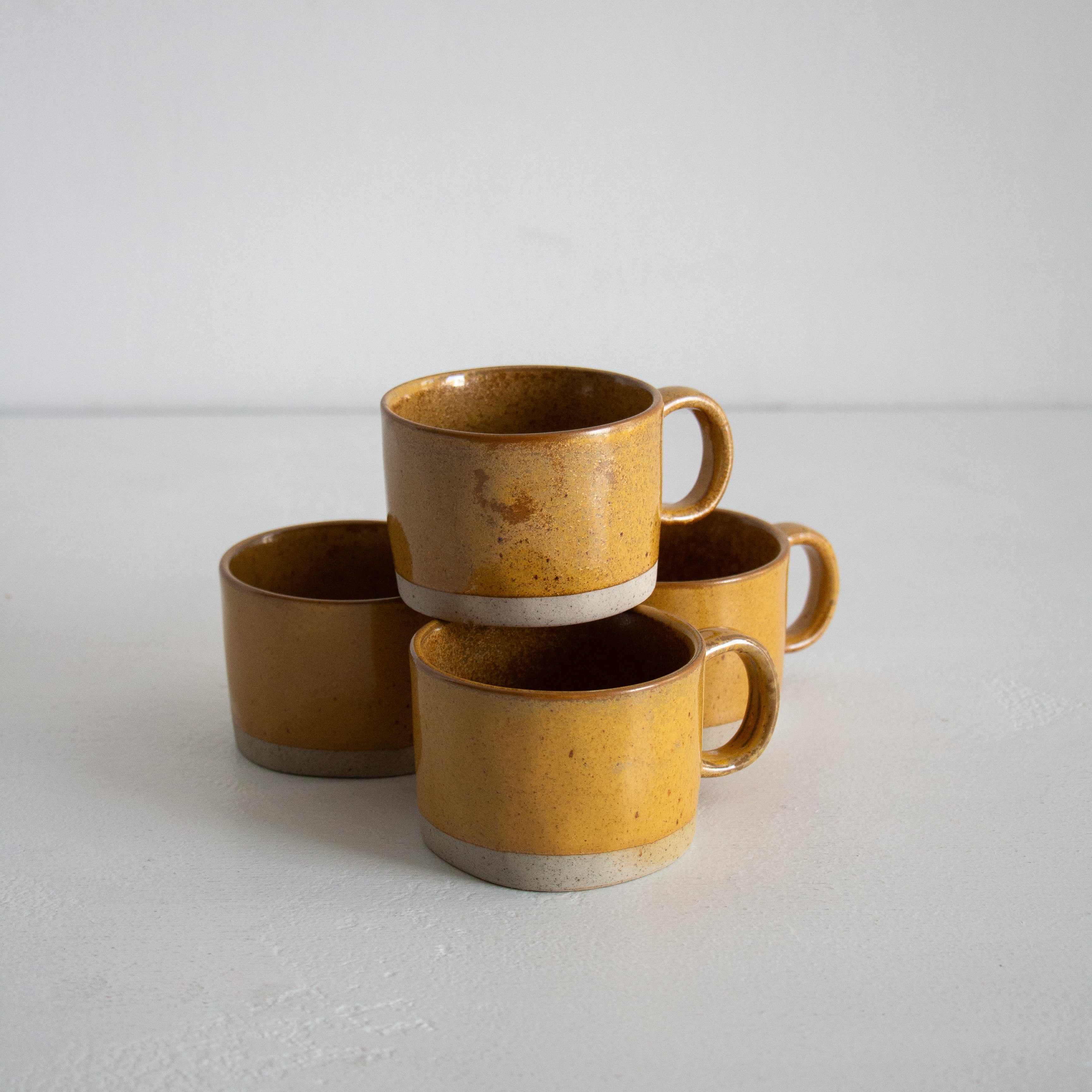 Citrine Mug - Set of Four