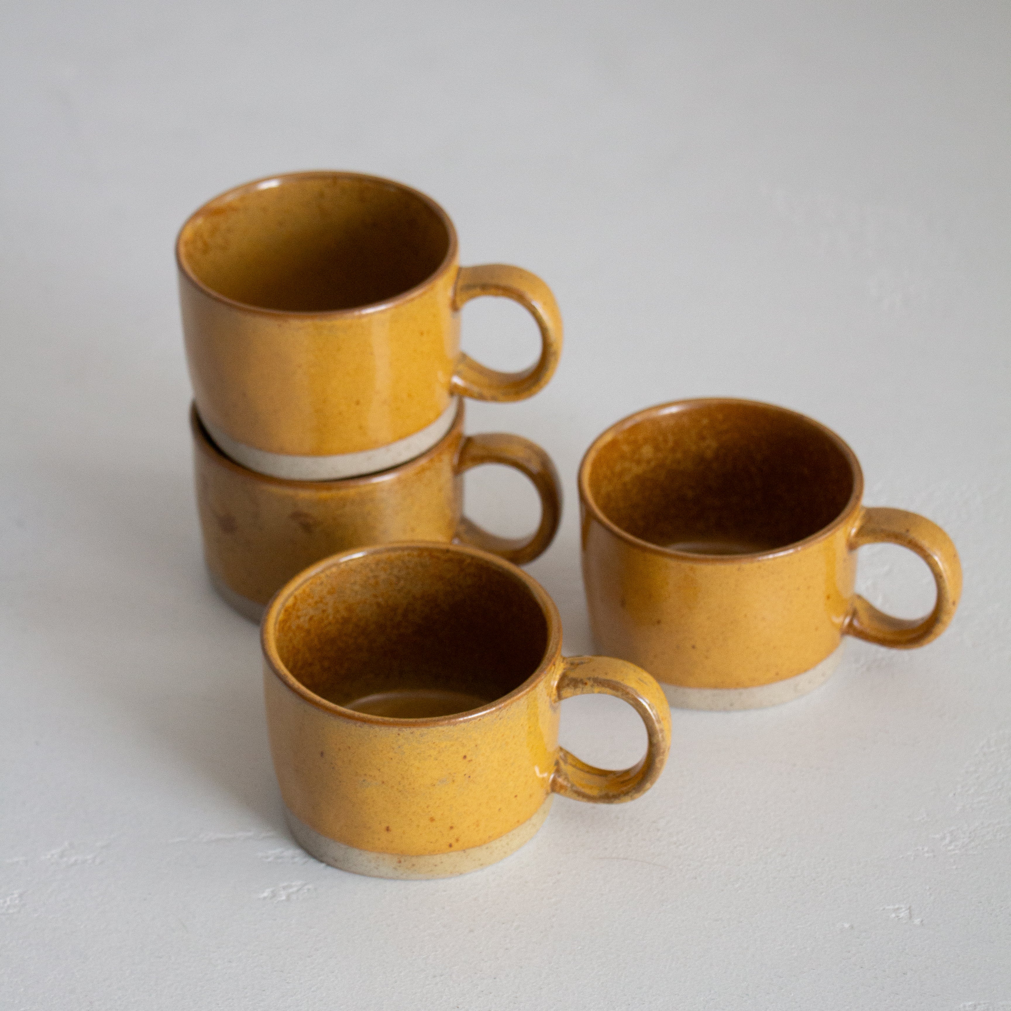 Citrine Mug - Set of Four