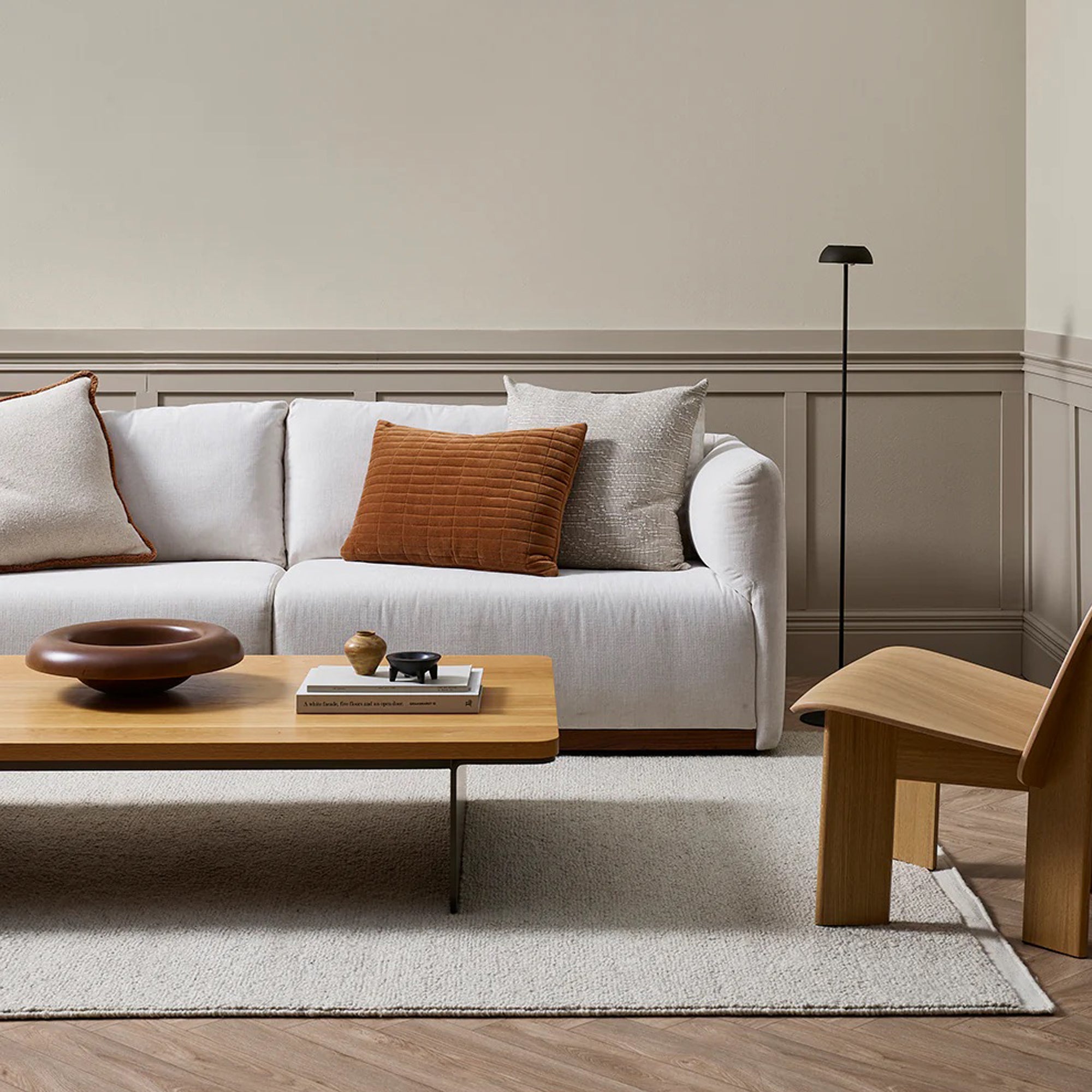 Clifton Floor Rug - Bone