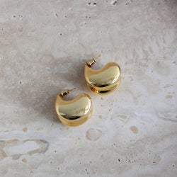 Curve Earrings - Gold