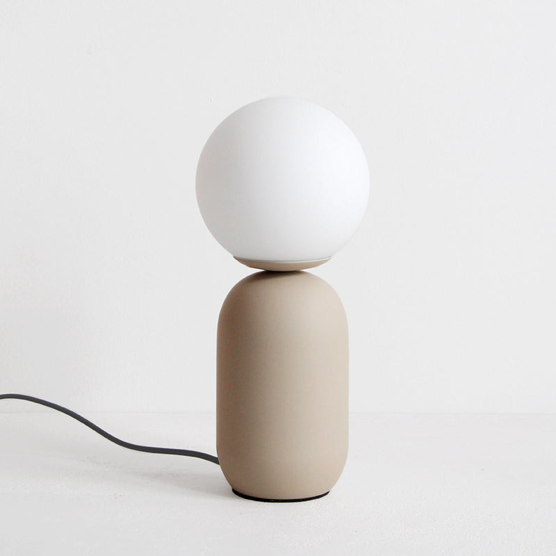 Curve Table Lamp - Taupe