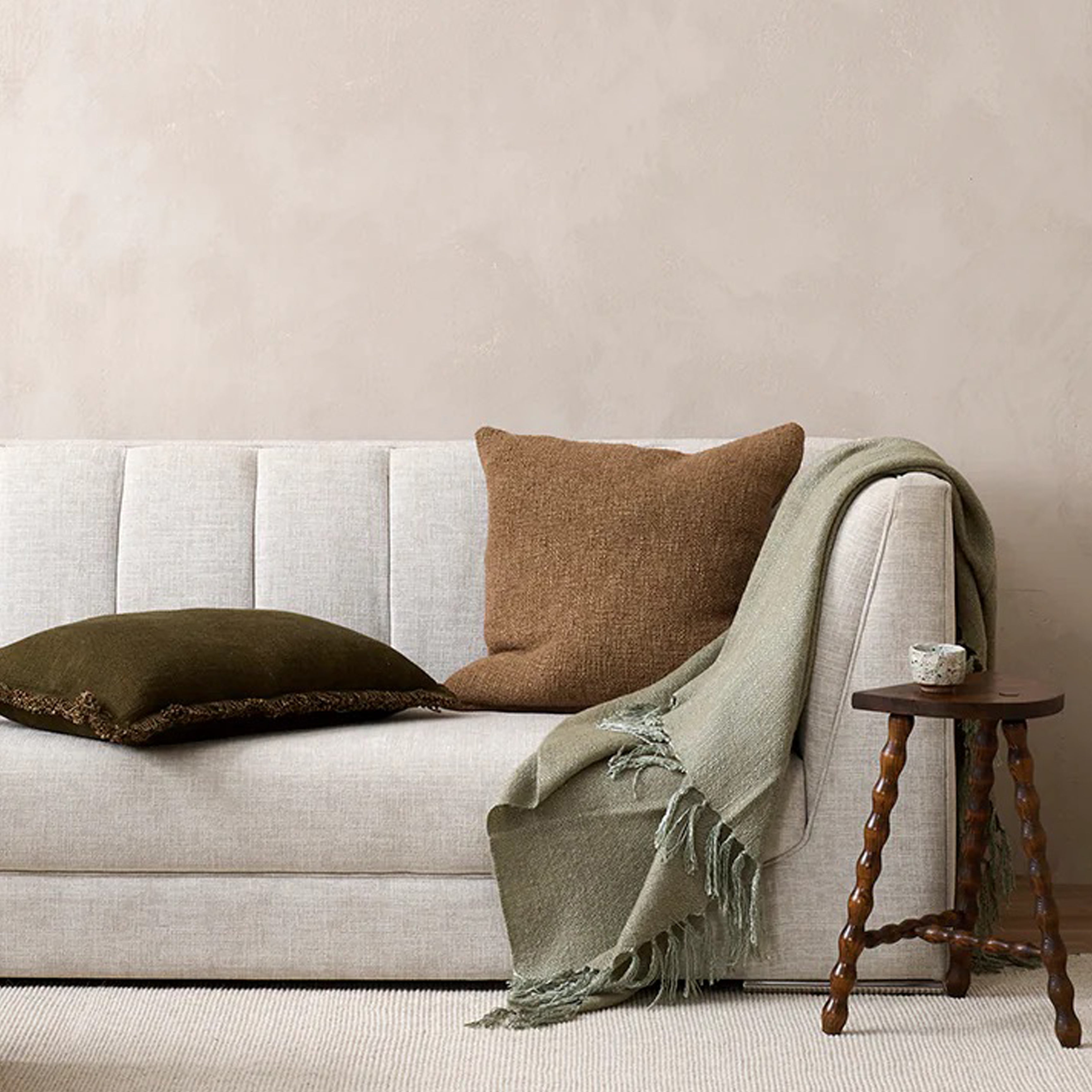 Cyprian Cushion - Cocoa