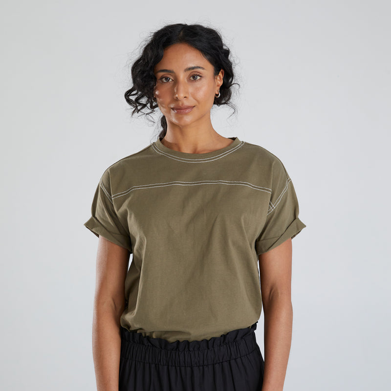 Delphi Tee - Khaki