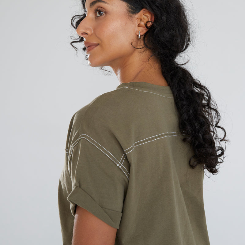 Delphi Tee - Khaki