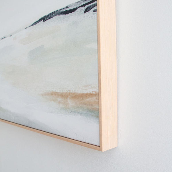 Distant Tide Framed Canvas