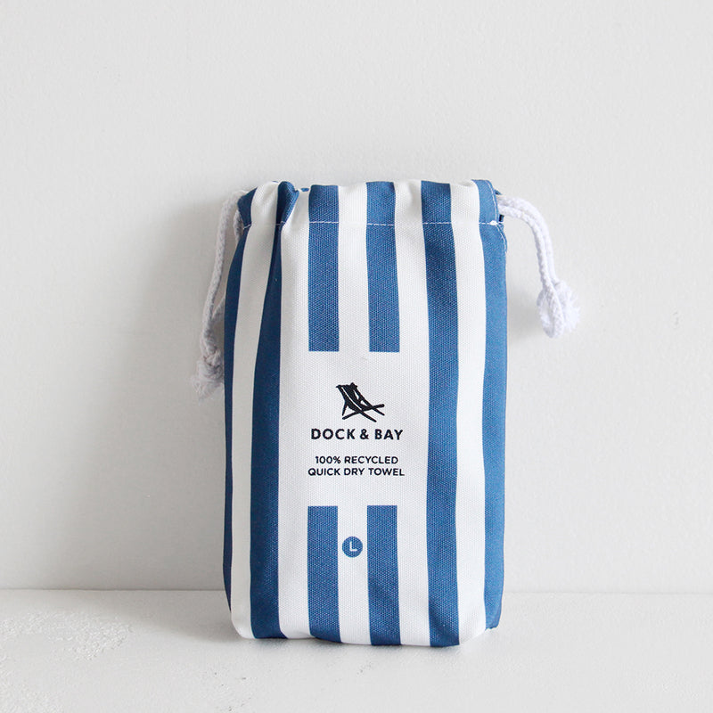 Dock & Bay Beach Towel - Whitsunday Blue