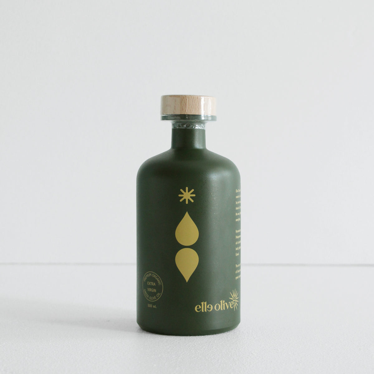 Elle Extra Virgin Olive Oil 500ml - Green