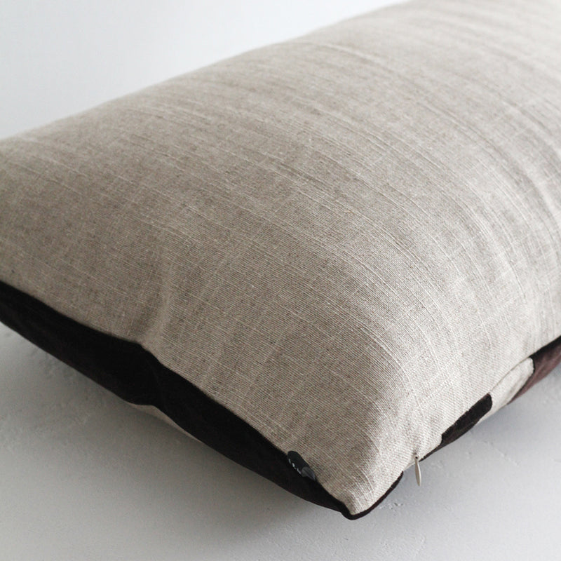 Etro Stripe Cushion - Chocolate